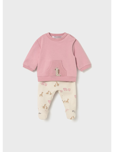 Комплект от ританки блуза в розов цвят Mayoral