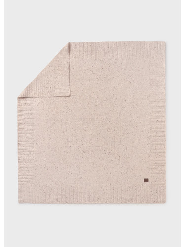 Бебешко одеяло от плетиво в бежов цвят Mayoral