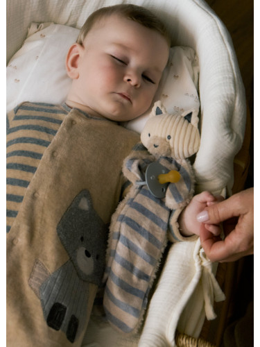 Мека играчка за гушкане в бежов цвят Mayoral