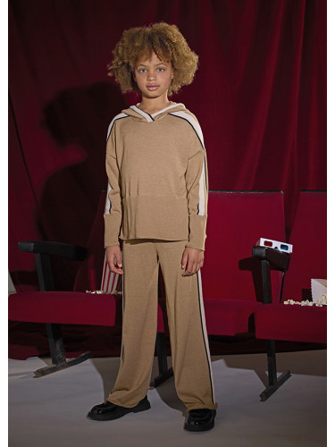 Детски комплект от две части в кафяв цвят Mayoral