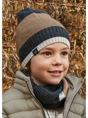 Детски зимен комплект –  графит шал и шапка Mayoral