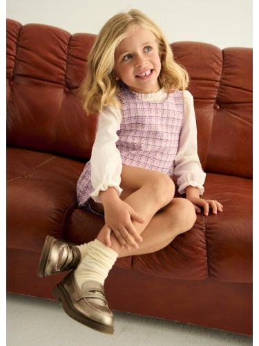 Комплект от къс панталон и риза от букле Abel and Lula