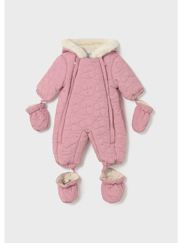 Космонавт в розов цвят с ръкавици Mayoral