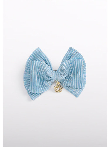 Фиба за коса в светло син цвят плисе Abel and Lula