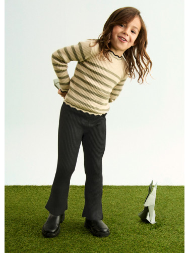 Детски рипсен клин в черен цвят Abel and Lula