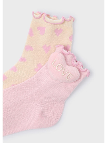 Комплект чорапи за момиче със сърца Mayoral