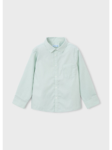Детска официална риза в светлозелен цвят Mayoral