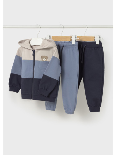 Бебешки комплект от три части в тъмносин цвят Mayoral