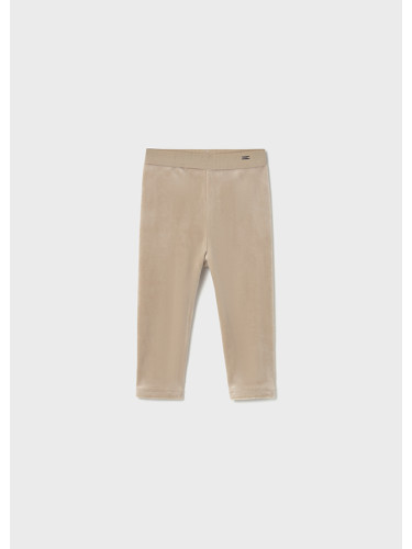 Бебешки кадифен клин в бежов цвят Mayoral