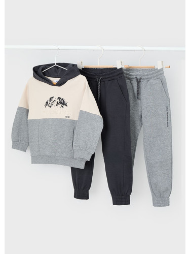Детски комплект от три части в сив цвят Mayoral