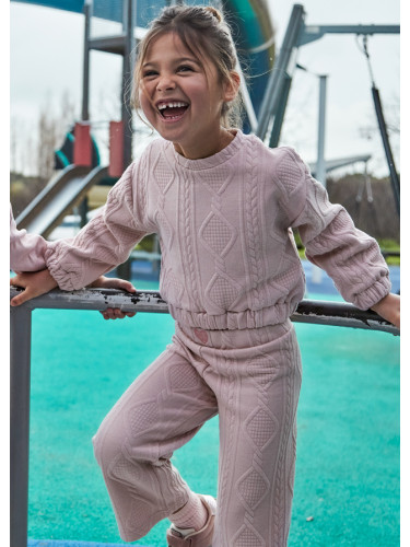 Детски комплект от две части в светло розов цвят Mayoral