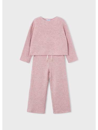 Детски комплект от фино плетиво в розов цвят Mayoral