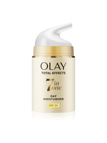 Olay Total Effects 7 in 1 Day Moisturiser хидратиращ дневен крем против стареене на кожата SPF 30 50 мл.