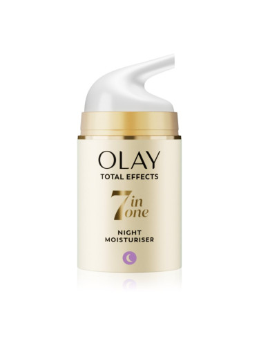 Olay Total Effects 7 in 1 Night Moisturiser хидратиращ нощен крем против стареене на кожата 50 мл.