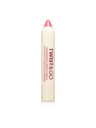 puroBIO Cosmetics Twist&Go подхранващо червило с молив цвят Universal Pink 2.9 гр.