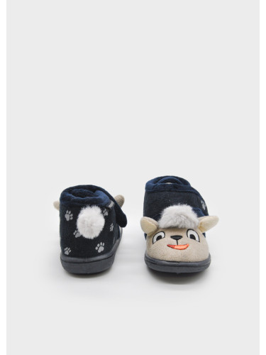 Бебешки пантофи в тъмносин цвят Mayoral