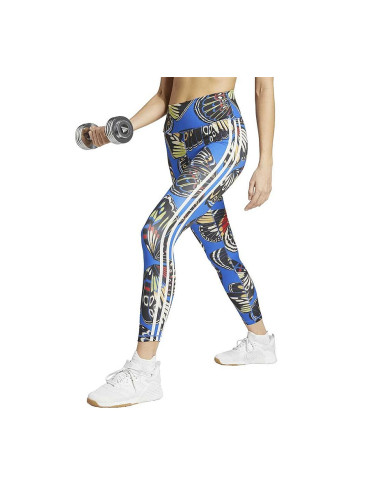 ДАМСКИ КЛИН ADIDAS JL8628 FARM LEGGINGS СИН/ЖЪЛТ