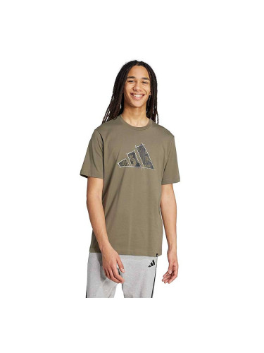 МЪЖКА ТЕНИСКА ADIDAS KA9801 PHOTO LOGO TEE МАСЛИНЕНО ЗЕЛЕНА
