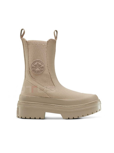 ДАМСКИ ОБУВКИ CONVERSE A14544C CHUCK TAYLOR ALL STAR LUGGED HEEL NU СИВО-КАФЯВИ