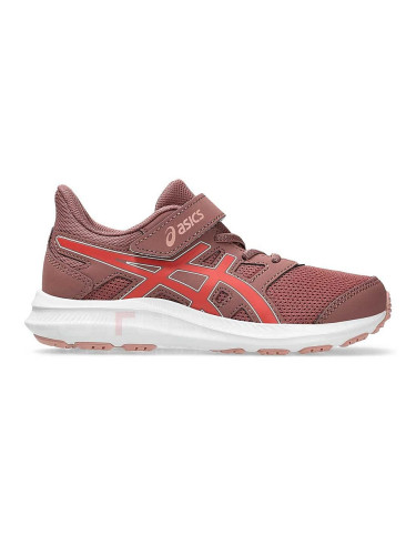 ДЕТСКИ МАРАТОНКИ ЗА МОМИЧЕ ASICS 1014A299-602 JOLT 4 PS ЧЕРВЕНО-КАФЯВИ