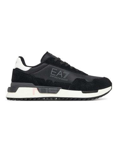 МЪЖКИ МАРАТОНКИ EA7 EMPORIO ARMANI 7X000380-MC001 VINTAGE ЧЕРНИ