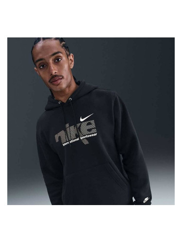 МЪЖКИ СУИТШЪРТ NIKE IM8321-010 CLUB BB PO HDY SWSH SPORT ЧЕРЕН