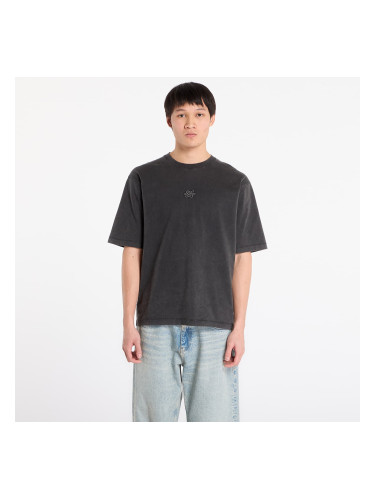 Тениска Filling Pieces T-Shirt Boxy Embroidered Vintage Black XL