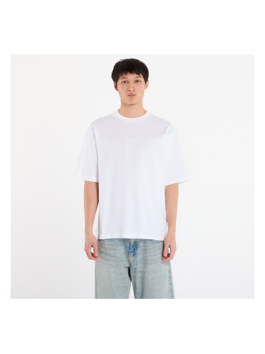 Тениска Filling Pieces T-Shirt Boxy Embroidered White L