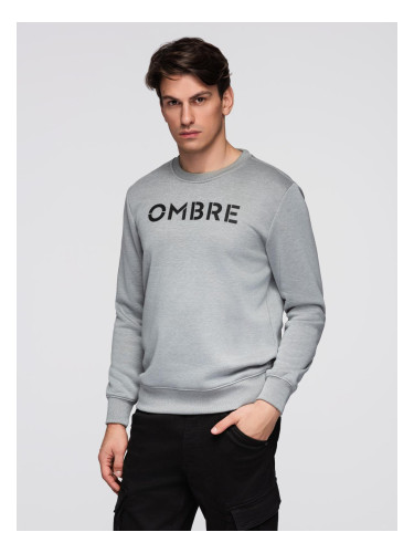 Мъжки суитшърт Ombre с надпис