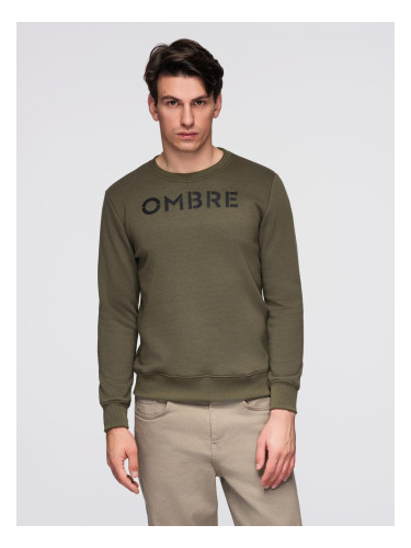 Ombre Classic men's sweatshirt with inscription