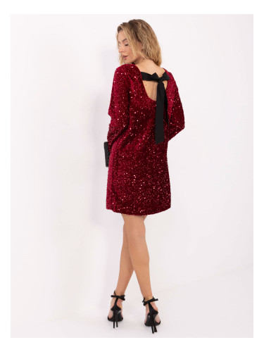Dress-MI-SK-A2813.64-burgundy