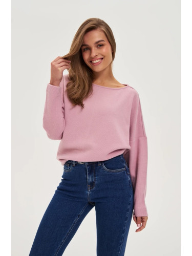 Marisse WOMEN'S SWEATSHIRT Z-BL-4804 L.PINK