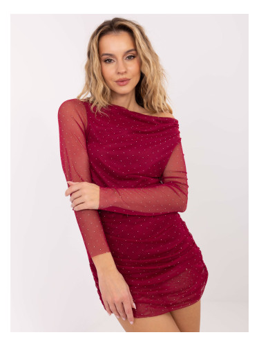 Dress-MI-SK-62452.74-burgundy