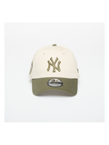 Шапка New Era 9FORTY MLB Side Patch New York Yankees Stone/ New Olive Universal