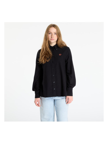 Риза FRED PERRY Button Down Shirt Black 6