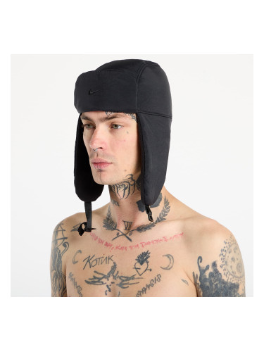 Шапка Nike Fly Unstructured Puffer Trapper Cap Black/ Black/ Sanddrift L/XL
