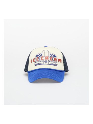 Шапка Billionaire Boys Club Icecream Diner Trucker Cap Ecru/ Blue OS