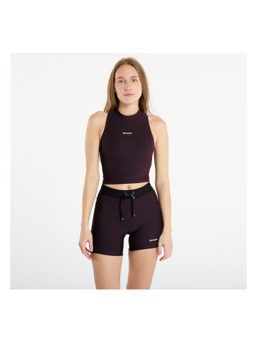 Bandit Striped Cadence™ Mockneck Halter Race Crop Black/ Fig XS
