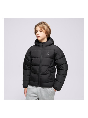 Jordan Яке Зимно M J Brooklyn Puffer B детски Дрехи Якета 95F014-023 Черен