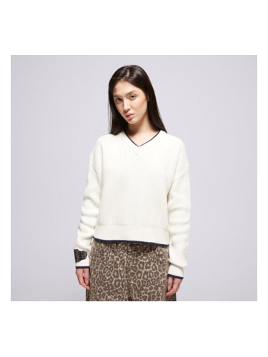 Levi's Пуловер Reese Vneck Sweater Neutrals дамски Дрехи Levi's 0037O-0003 Бежов