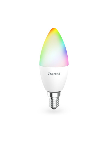 HAMA Смарт LED крушка WLAN, E14, Matter, 4,9 W, RGBW, 176641