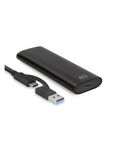 Чекмедже за диск ACT AC1615, USB-C M.2 NVMe / PCIe SSD