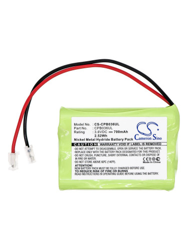 Батерия за телефон 3* ААА 3.6V NiMH 700mAh GPT207 /universal conector/