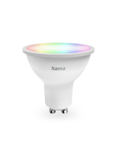 HAMA Smart WLAN LED лампа, GU10, Matter, 4,9 W, RGBW, 176642