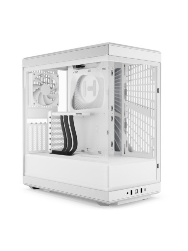 Кутия HYTE Y40 Tempered Glass, Mid-Tower, Бяло