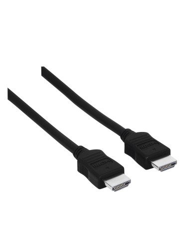 Кабел HAMA 205244, HDMI мъжко - HDMI мъжко, 10Gbit/s, 1080p, 5 м, Екра