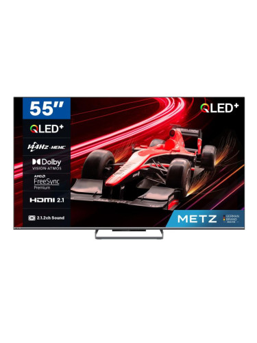 Телевизор METZ 55MQE8000Z, 55"(139 см), QLED UHD Google TV, Dolby Visi