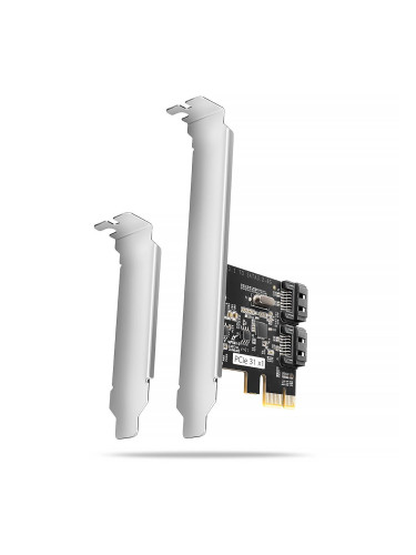 Контролер ESTILLO AXAGON PCES-SJ2, PCI-ex, За 2 бр. вътрешни SATA 6G п
