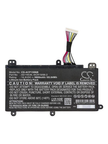 Батерия за лаптоп CAMERON SINO AS15B3N, за Acer Predator 15 G9-591, 