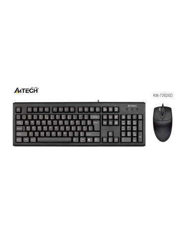 Комплект клавиатура и мишка A4TECH KM-72620